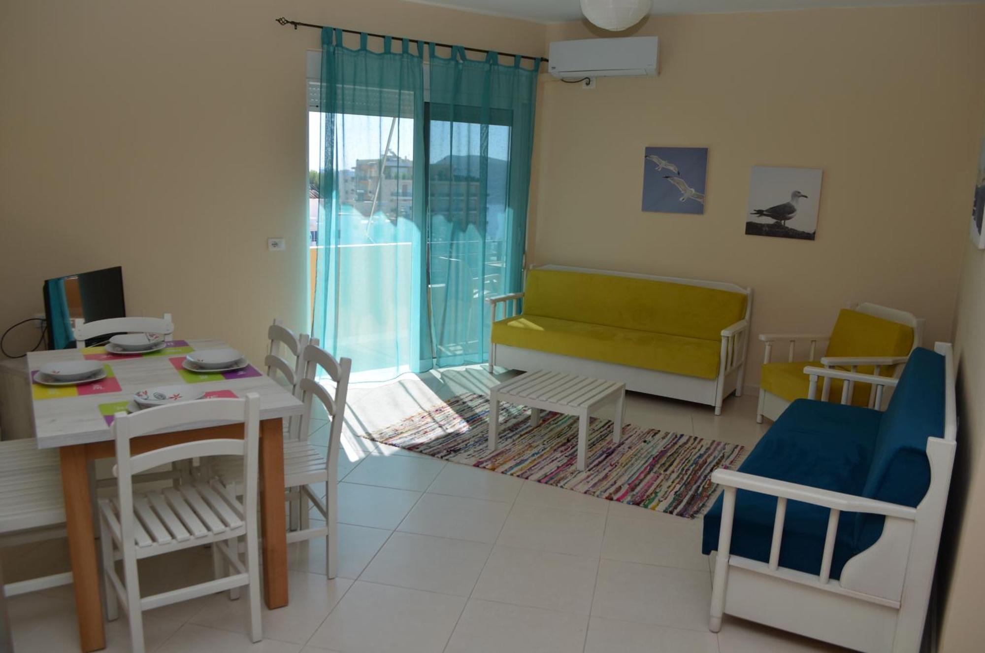 Appartement Sunset Penthouse à Saranda Extérieur photo