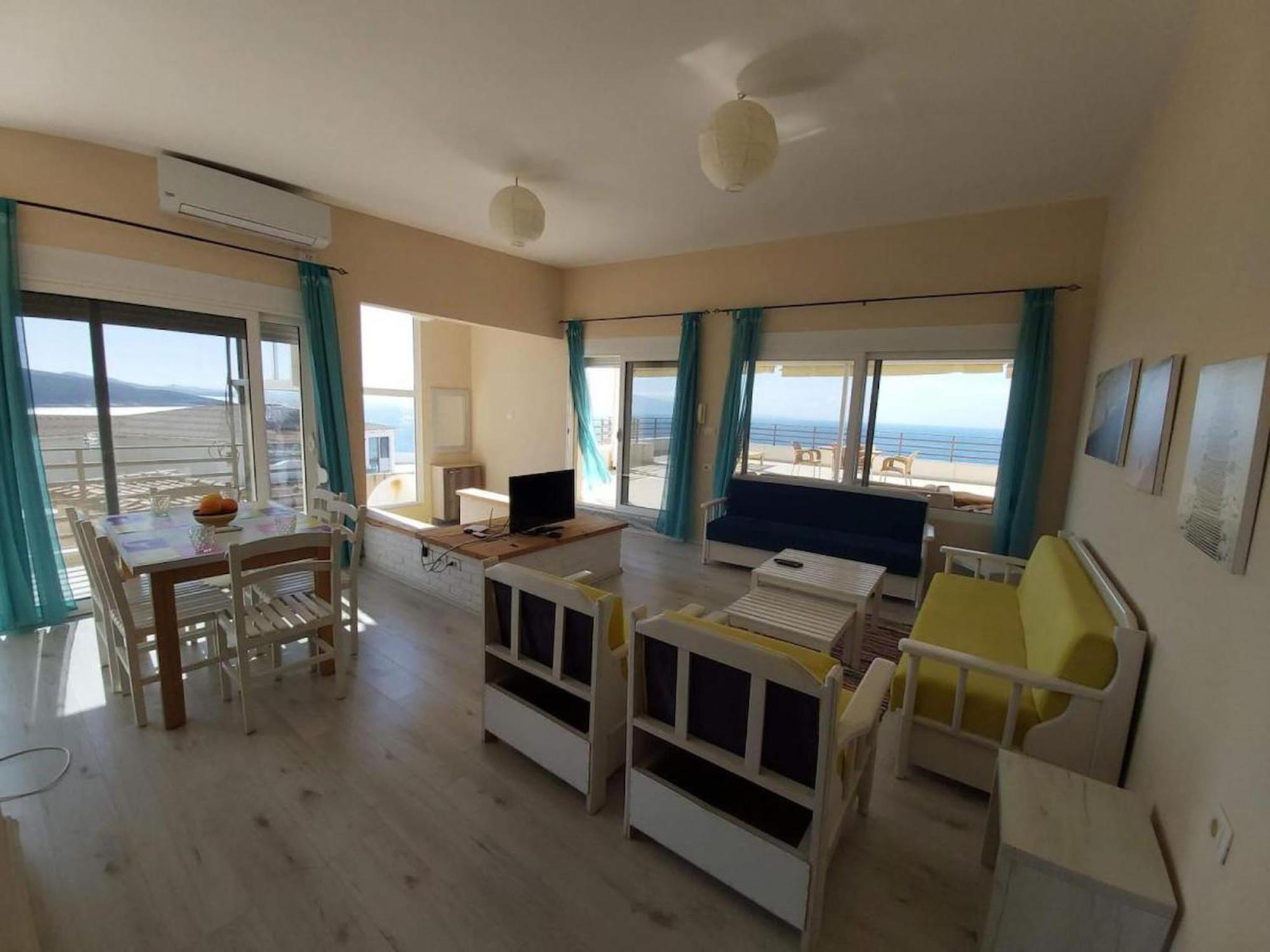 Appartement Sunset Penthouse à Saranda Extérieur photo