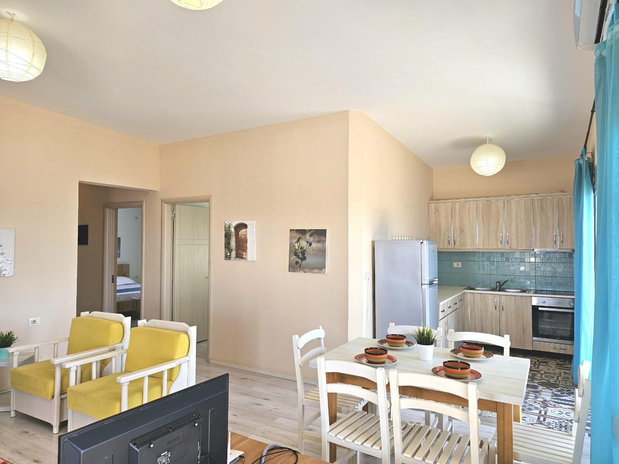 Appartement Sunset Penthouse à Saranda Extérieur photo