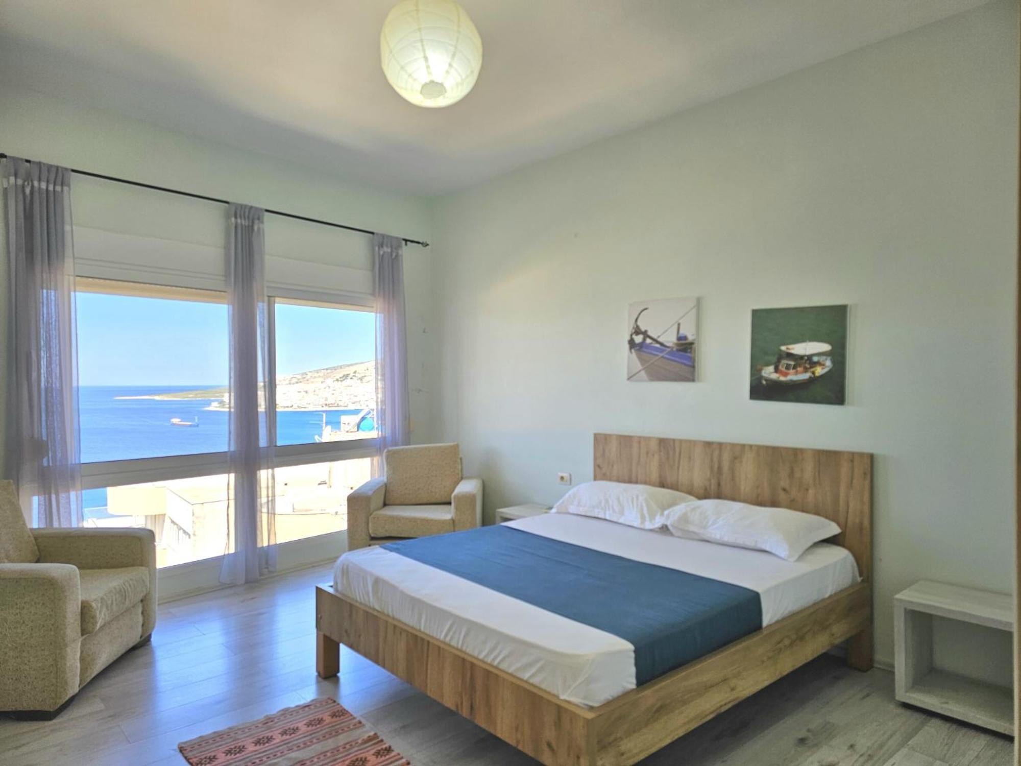 Appartement Sunset Penthouse à Saranda Extérieur photo