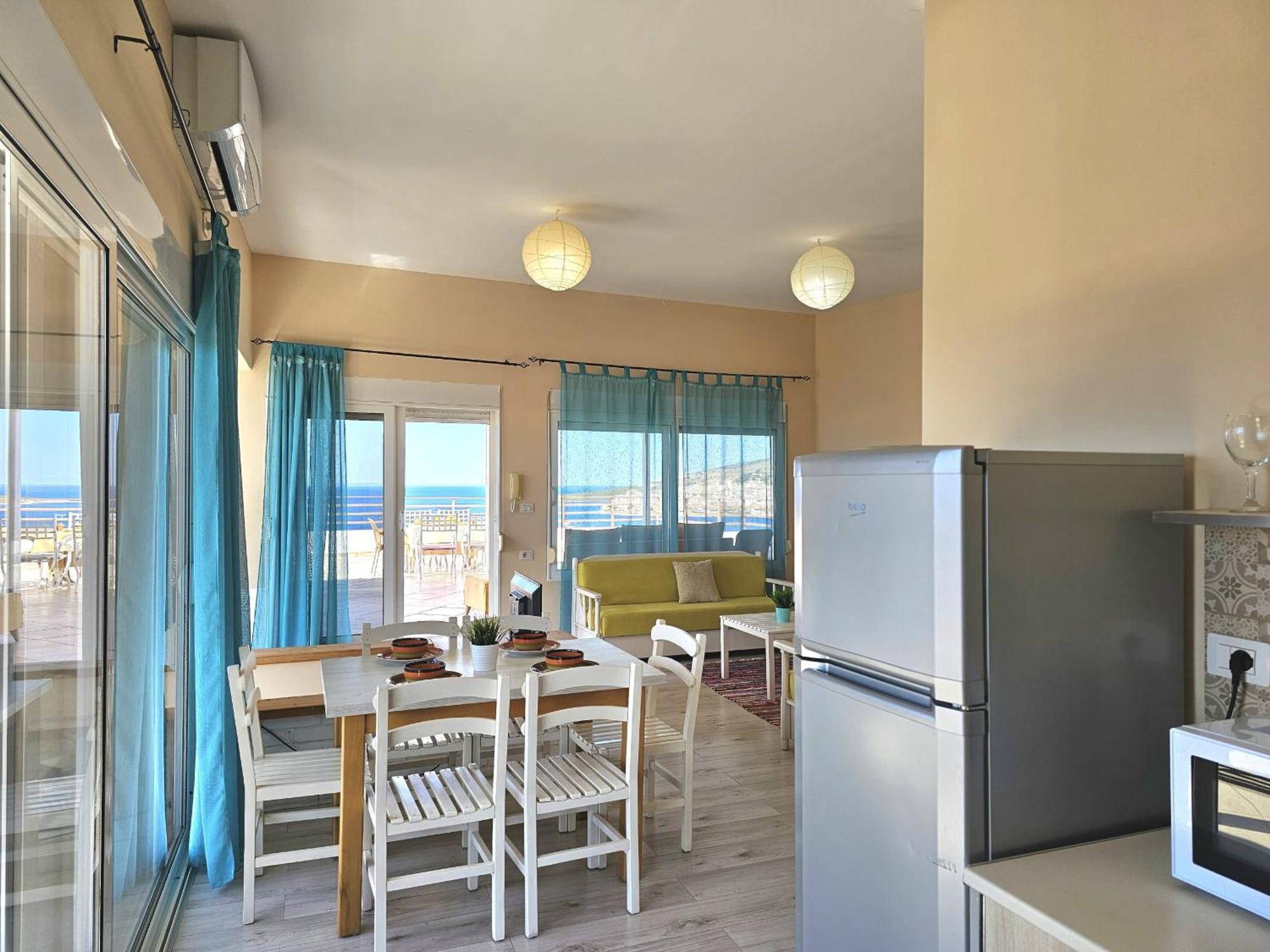 Appartement Sunset Penthouse à Saranda Extérieur photo